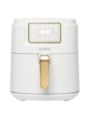 Hearth and Hand w/ Magnolia Haden 6.3 Qt White and Gold Digital Air Fryer NEW